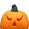 9.75" Orange Animated Double-Sided Pumpkin Halloween Décor